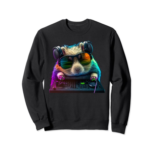 Hamster DJ Sweatshirt