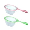 2 Pcs Kids Fishing Net, Pink and Green Kids Fishing
