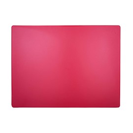 Commercial Grade Red Cutting Board - 24 x 18 Extra Large 1/2" Thick for Meats, Superior HDPP Plastic, NSF and Food Service Ready