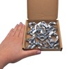 SKIR'CO Pack of 20 Wing Nuts M12, Galvanised Wing Nuts,
