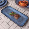 jinsongdafa Ceramic Dinner Plates Dish Set,Set of 4, for Lunch