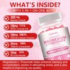 Liposomal Magnesium Threonate High-Potency 3000mg Gummies,Liposomal Enhance 98% Absorption,Magnesium L-Threonate