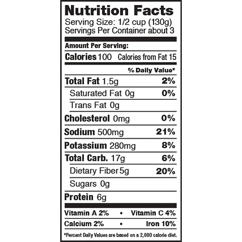 Glory Seasoned Butter Beans - 14.5 Oz Cans (Pack of