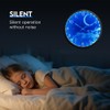 OCEST 12 Inch Night Light Wall Clock, Glow in The