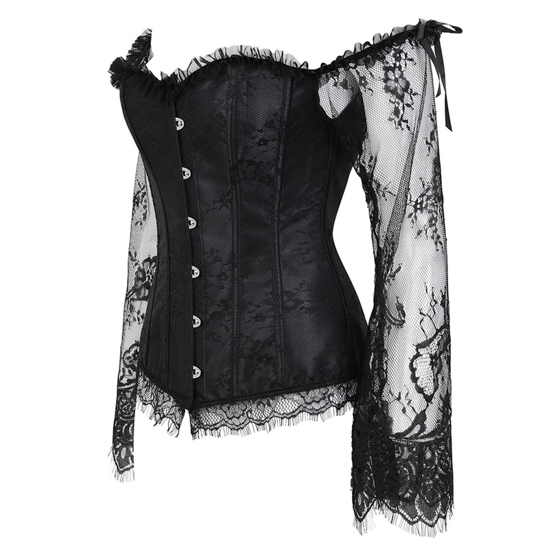 Zhitunemi Corset Tops For Women Renaissance: Womens Halloween Costume Corset