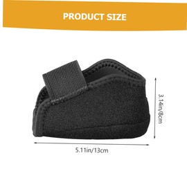 Healvian Heel Pad 1cm Height Increase Cushion Anti-Slip Protective Heel Sleeve for Comfort and Support 2pcs Set for Men and Women for Daily Wear and Plantar Fasciitis Relief