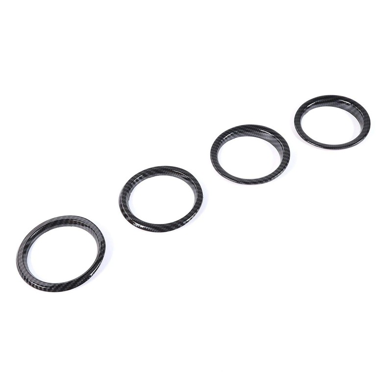JeCar Interior Trim Kit Dashboard Air Conditioner Vent Ring Interior
