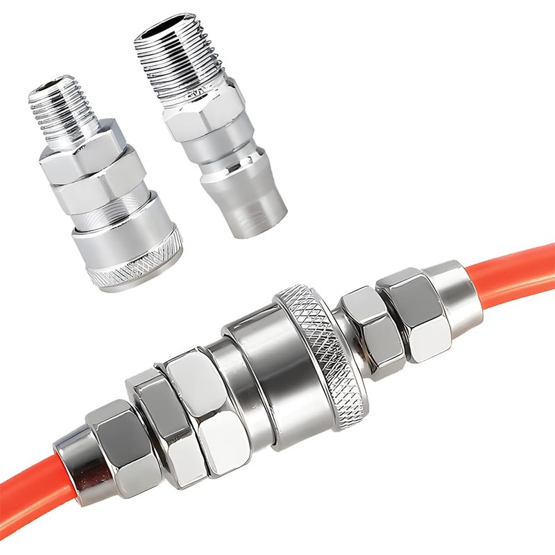 Camellooo Air Coupler, PT1/4 Internal Thread Plug, Socket for PT1/4