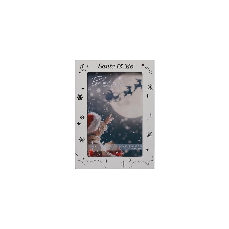 Baby's 1st Christmas Santa and Me Photo Frame 4' x