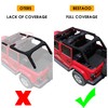BESTAOO Roll Bar Padding for 2018-2023 Jeep Wrangler JL Unlimited