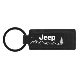 Jeep Outdoor UV Printed Key Chain (Black Key Chain)