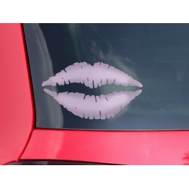 Lips Decal 9x5.5 Solids Collection Lavender