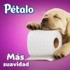 Kit 40 Rollos Papel Higiénico Pétalo 215 Hojas Dobles