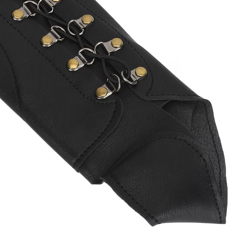 Archery Arm Guard PU Leather Soft Antiwear Adjustable Easy to