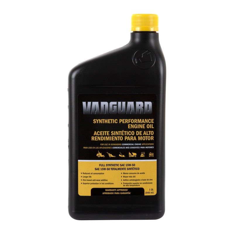 Briggs & Stratton Vanguard 15W-50 Heavy Duty Synthetic Oil Quart