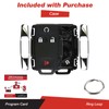 KeylessOption Keyless Entry Remote Control Car Key Fob Case Shell