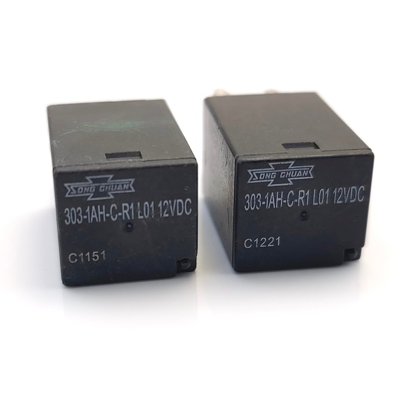 Seapple 0430-045 2PCS 4 Pin 20A Electrical Relay Compatible with