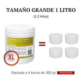 Exfoliante Corporal Cremoso Azúcar Karité Vainilla 1.2 Kilo