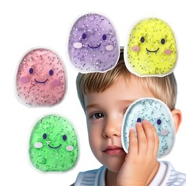 Kids Ice Pack for Hot and Cold Cool Soft Ice Pack Boo with Fun Animal Design Kids Gel Bead Wrap