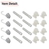 RLB-HILON Headlight Adjuster Kit Screws Nuts Springs Compatible with Chevy