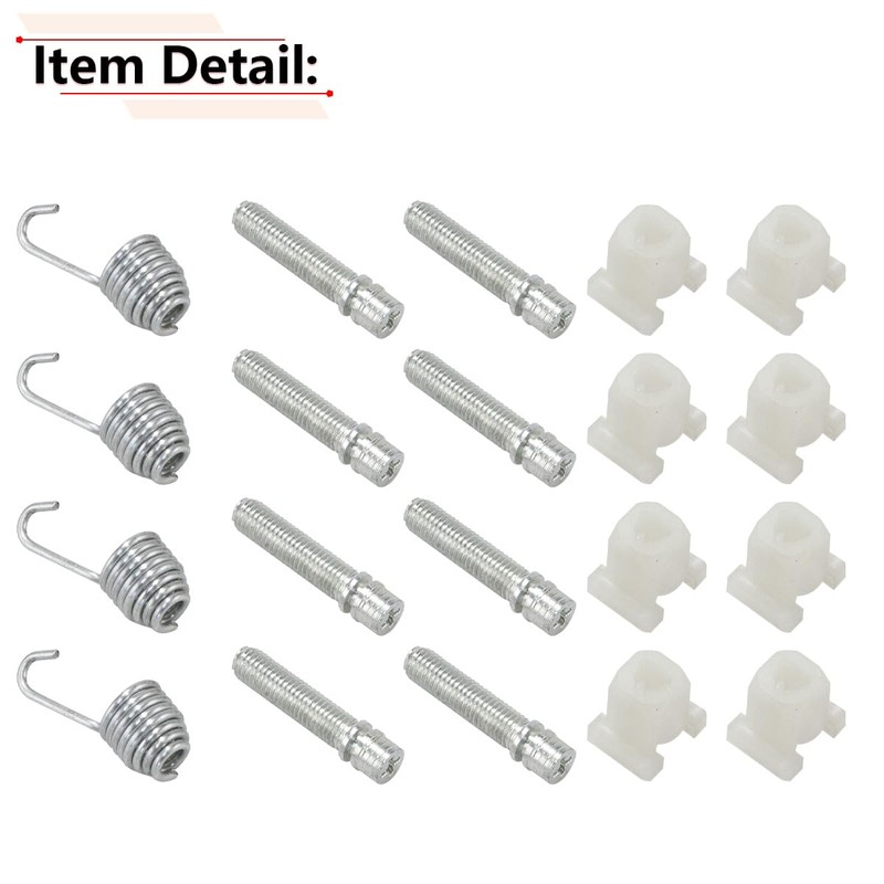 RLB-HILON Headlight Adjuster Kit Screws Nuts Springs Compatible with Chevy