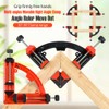 NS Juvyig Right Angle Clamp, Multi Angles Movable Corner Clamps,