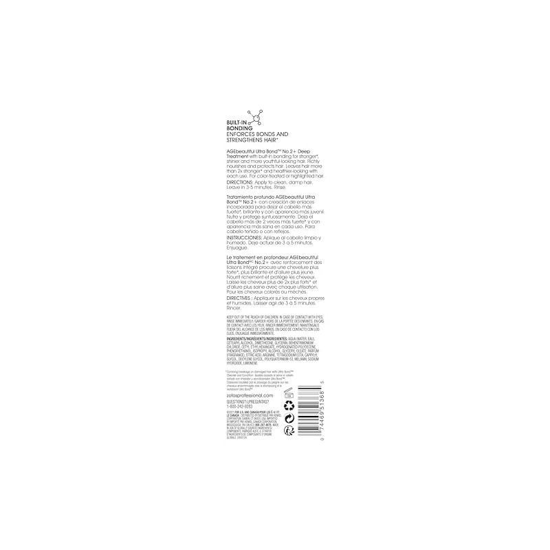 AGEbeautiful Ultra Bond Synergy No. 2+ Deep Conditioner Treatment |