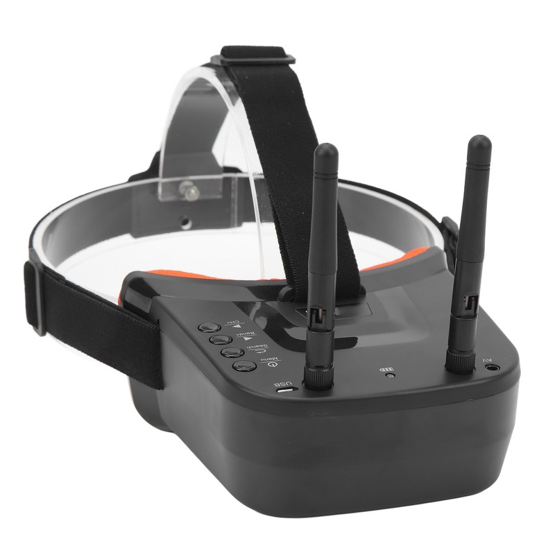 3inch FPV Glasses 5.8G Double Antenna Reception Wearable 40CH Transmission