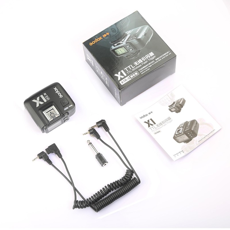 Godox X1R-S TTL 2.4G 1/8000s HSS Wireless Receiver Flash Remote