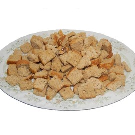 Organic Bread of Heaven ~ Crunchy Garlic Croutons - 2 pkgs ~ USDA Organic