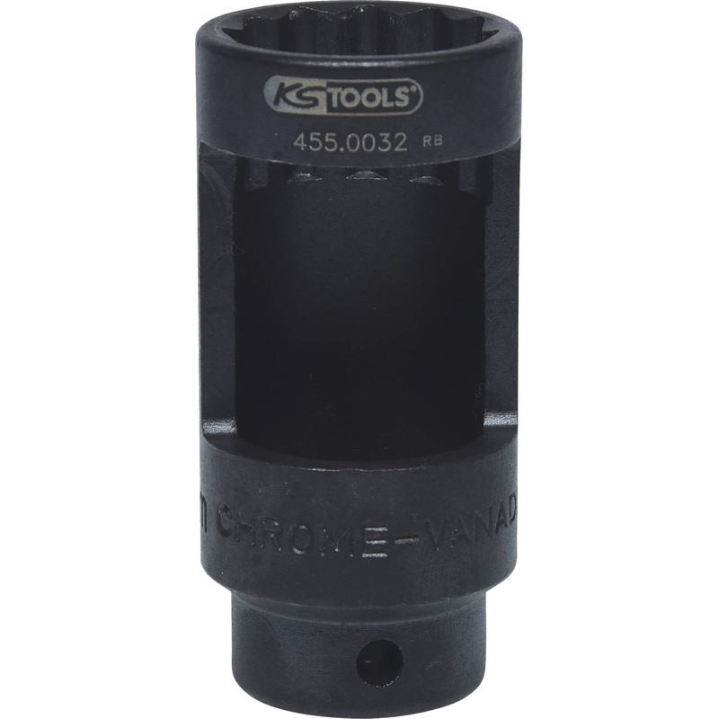 KS Tools 455.0032 1/2" Diesel injector socket 12 point, 27mm