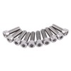 Bolts, 160pcs Stainless Steel SS304 Hex Socket M5 Screws Bolts