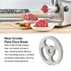 2Pcs Meat Grinder Plate Discs Blade 3 Hole Stainless Steel
