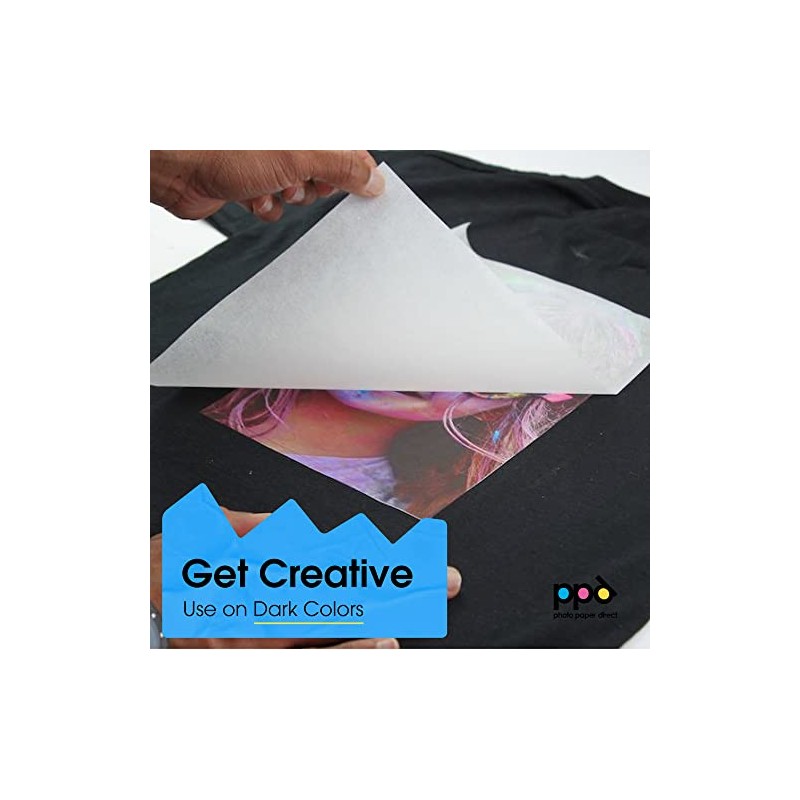 PPD 15 x A4 Inkjet Premium Transfer Paper for Dark