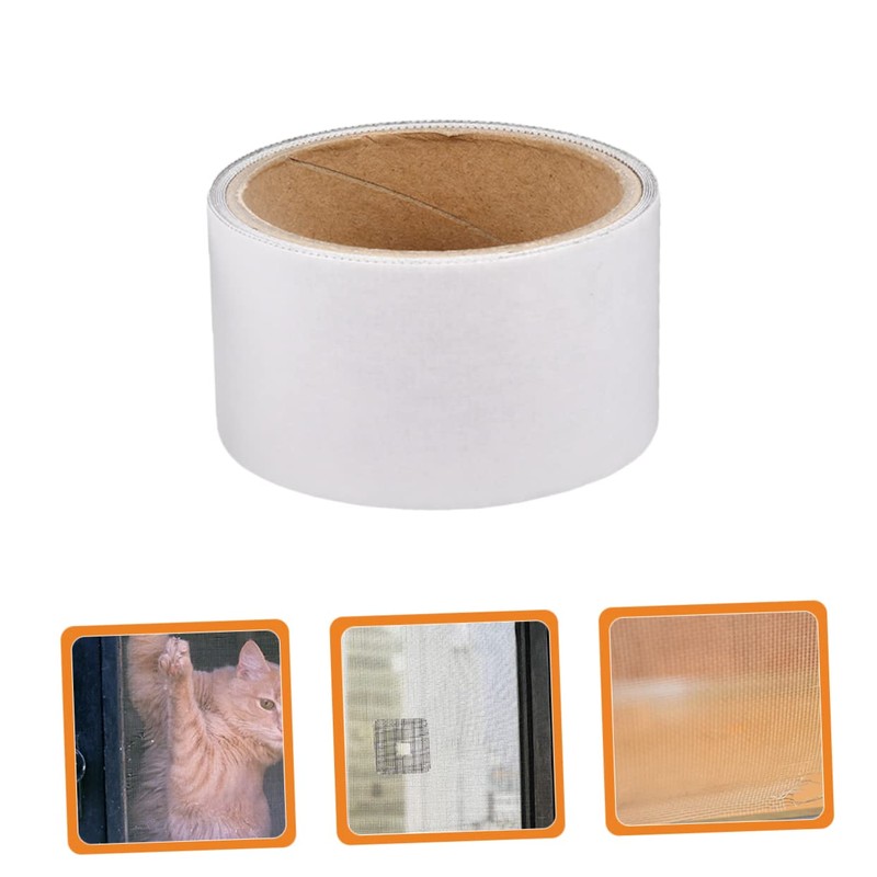 VILLFUL Tear-Resistant Screen Tape Window Mesh Tapes for Window Screens