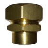 1/2" PEXworx Pex-Al-Pex Compression x Male Sweat Brass Fitting