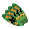 St. Patrick's Day Black Cat Shamrock Double-Sided Oval Nail File