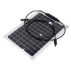 Small Solar Panel Flexible Kit 18V 15W for Battery Charging