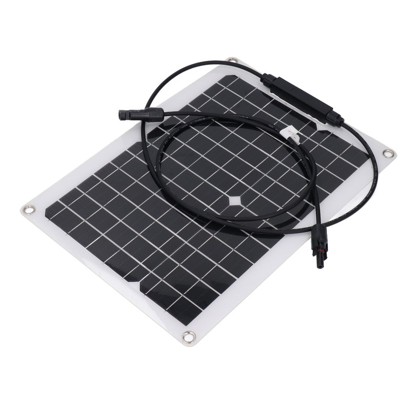 Small Solar Panel Flexible Kit 18V 15W for Battery Charging