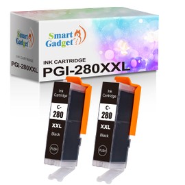 Smart Gadget Compatible Ink PGI-280XXL Ink Cartridges Replacement for PGI280 PGI 280XXL 280 XXL | Use with PIXMA TR7520 TS6120 TS8120 TS8220 TS9120 TS9521C TS9520 TR8520 Printers | [2 Pack]