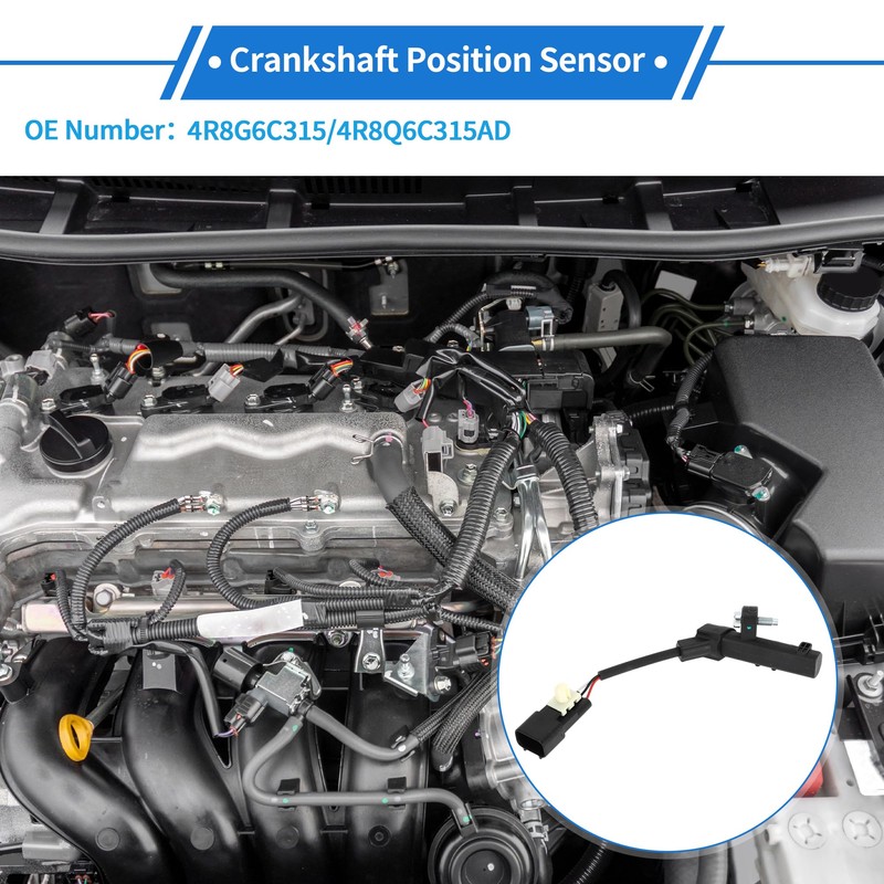 VekAuto 1 Pc Crankshaft Position Sensor for LAND ROVER Discovery
