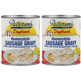 Generic 2 pack - Patterson's Daybreak Homestyle Sausage Gravy 8oz cans