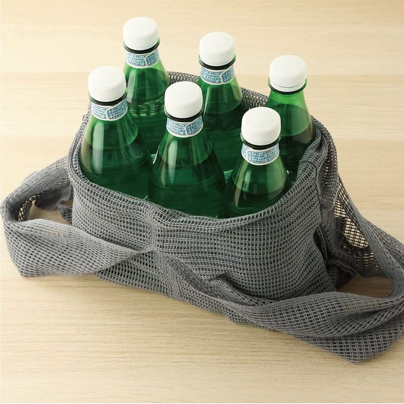&NE NHO-189-GY Grocery Bag, Made in Japan, Eco Bag, Grocery,