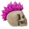 Money Box in Skull Design (Skull with Mohawk Neon Pink)