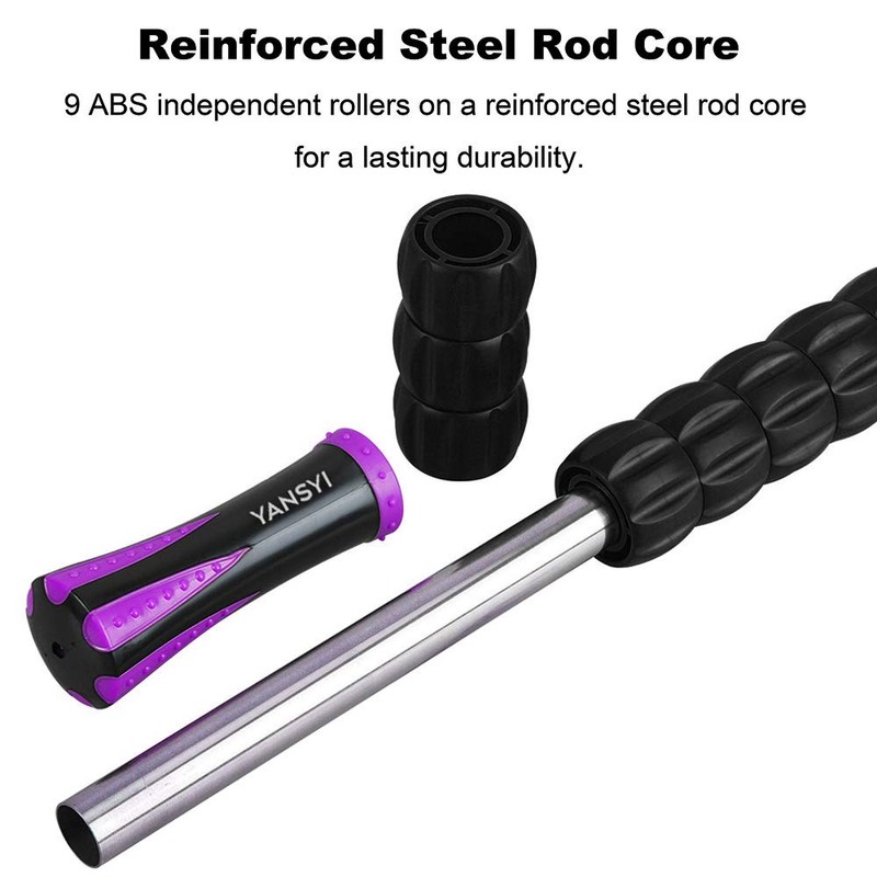 Yansyi Muscle Roller Stick for Athletes - Body Massage Roller