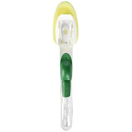 Libman 1134 All-Purpose Scrubbing Dish Wand with Scraper Edge