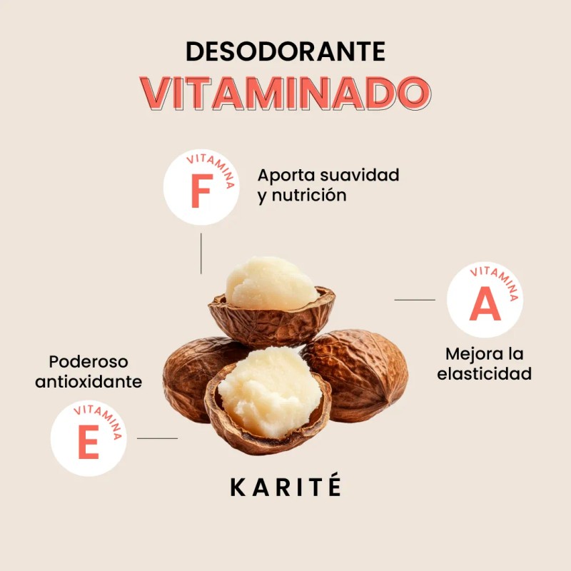 Pqt 3 Desodorante Natural Kids Piel Sensible Sin Bicarbonato Naranja