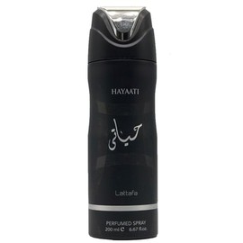 Lattafa Hayaati Perfumed Deodorant Spray for Unisex, 6.67 Ounce / 200 ml