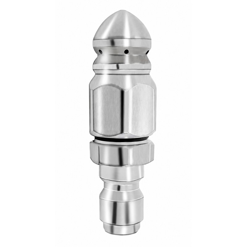 Sewer Jetter Nozzle for Drain Cleaning – 5000 PSI Mini
