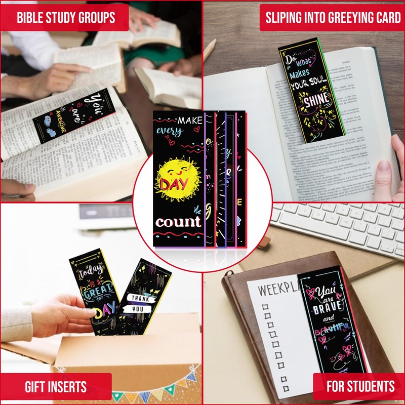 Iconikal 100-Count Inspirational, Motivational, Gratitude, Appreciation, Kindness & Encouragement Sayings